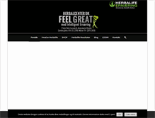 Tablet Screenshot of herbalcenter.dk